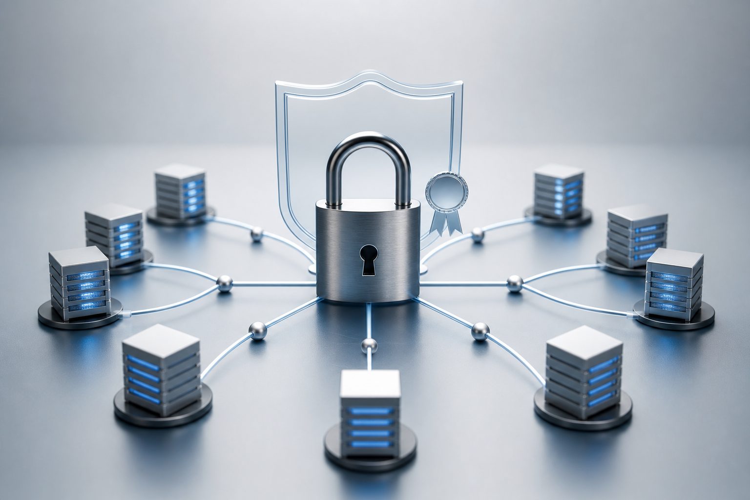 Wildcard SSL certificate securing multiple subdomains under one domain